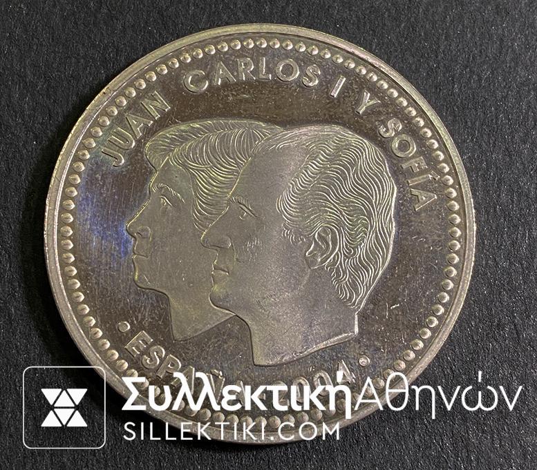 SPAIN 10 Euro 2004 Proof AU